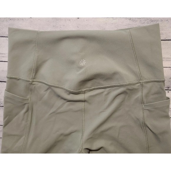 ATHLETA Stash Pocket Salutation 7/8 Tight Leggings Women Sz M Workout Yoga Pants - Picture 7 of 15